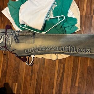 Ruthless Graphic Jeans
